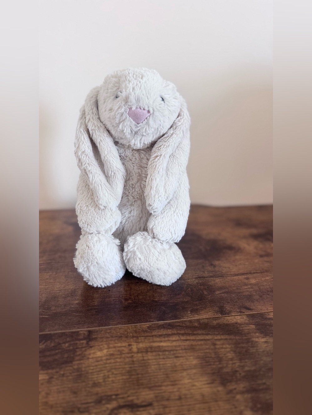 Jellycat Cream Plush Long-Eared Bunny